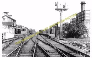 Luffenham Railway Station Photo. Ketton to Morcott and Manton Lines. (4)