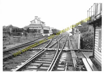 Luffenham Railway Station Photo. Ketton to Morcott and Manton Lines. (8)