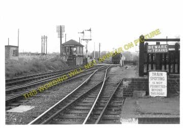 Luffenham Railway Station Photo. Ketton to Morcott and Manton Lines. (9)