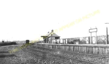 Lybster Railway Station Photo. Ulbster and Wick Line. Highland Railway. (11)