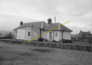 Lybster Railway Station Photo. Ulbster and Wick Line. Highland Railway. (3)