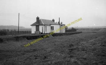 Lybster Railway Station Photo. Ulbster and Wick Line. Highland Railway. (5)