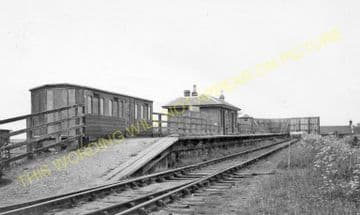 Macmerry Railway Station Photo. Winton and Ormiston Line.North British Rly. (1)..