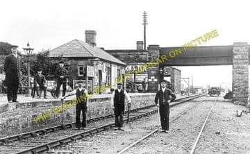 Madeley Railway Station Photo.Shifnal - Lightmmor. Albrighton to Buildwas. (1)..