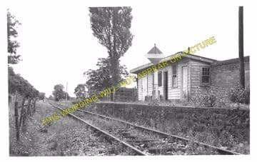 Maesbrook Railway Station Photo. Kinnerley- Llanymynech. S&M Railway. (3)