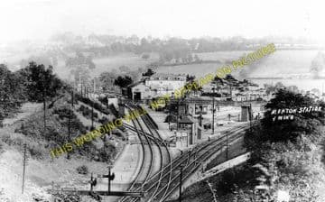 Manton Railway Station Photo. Oakham to Luffenham and Harringworth Lines. (1)