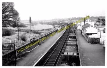 Manton Railway Station Photo. Oakham to Luffenham and Harringworth Lines. (2)