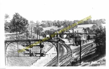 Manton Railway Station Photo. Oakham to Luffenham and Harringworth Lines. (3)