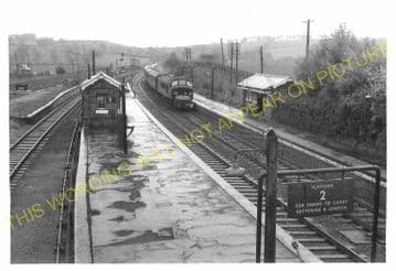 Manton Railway Station Photo. Oakham to Luffenham and Harringworth Lines. (4)