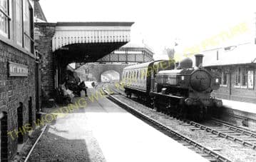 Market Drayton Railway Station Photo. Tern Hill to Adderley. (3)