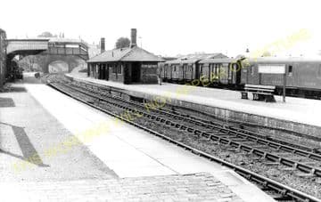 Market Drayton Railway Station Photo. Tern Hill to Adderley. (4)