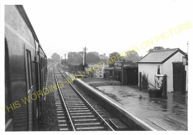 Marsh Gibbon & Poundon Railway Station Photo Claydon - Launton L&NWR 6