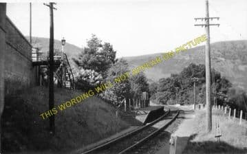 Marteg Railway Station Photo. Rhayader - St. Harmons. Builth to Llanidloes. (1)