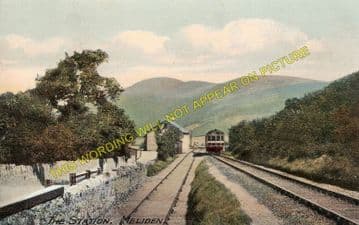 Meliden Railway Station Photo. Dyserth - Rhuddlan Road. Rhyl Line. L&NWR. (1)..