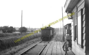 Meole Brace Railway Station Photo. Shrewsbury - Hanwood. Kinnerley Line S&MR (1)..