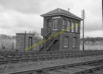 Milnathort Railway Station Photo. Kinross - Mawcarse. North British Railway. (1)