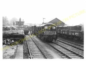 Mold Railway Station Photo. Rhydymwyn to Coed Talon and Llong Lines. L&NWR. (4)