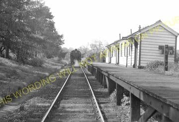 Morcott Railway Station Photo. Luffenham - Seaton. Market Harborough Line. (10)