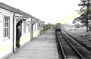 Morcott Railway Station Photo. Luffenham - Seaton. Market Harborough Line. (7)
