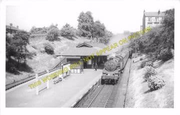 Mount Florida Railway Station Photo. Glasgow - Cathcart. Caledonian Railway (2)