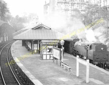 Mount Florida Railway Station Photo. Glasgow - Cathcart. Caledonian Railway (3)