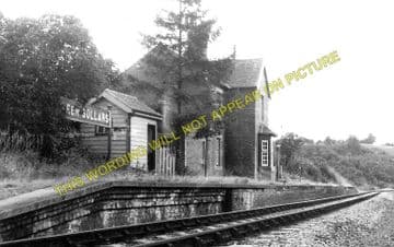 Neen Sollars Railway Station Photo. Cleobury Mortimer - Newnham Bridge. GWR (1)..