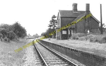 Neen Sollars Railway Station Photo. Cleobury Mortimer - Newnham Bridge. GWR. (5)