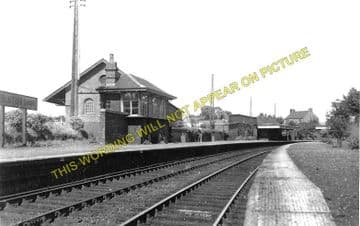 Neilston High Railway Station Photo. Uplawmoor - Netherton. Caledonian Rly. (1)..