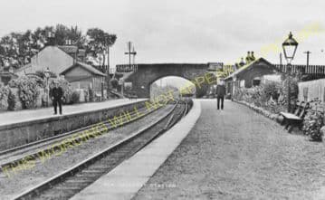 New Galloway Railway Station Photo. Parton - Gatehouse. Portpatrick Line. (5)