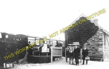 New Radnor Railway Station Photo. Dolyhir, Stanner, Kington and Titley Line. (1)..