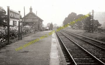 New Radnor Railway Station Photo. Dolyhir, Stanner, Kington and Titley Line. (2)