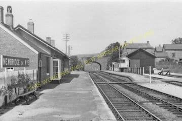 Newbridge-on-Wye Railway Station Photo. Builth Wells - Rhayader. Cambrian. (9).