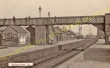 Newburn Railway Station Photo. Lemington - Heddon. Newcastle to North Wylam (10)