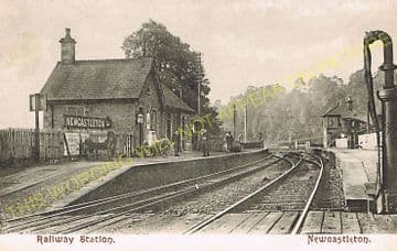 Newcastleton Railway Station Photo. Kershope Foot - Steele Road. (5)