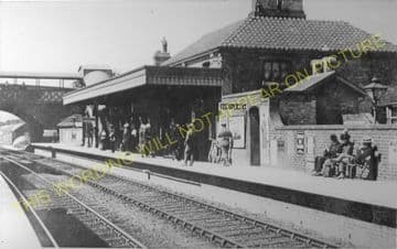Newport Railway Station Photo. Donnington - Gnosall. Wellington to Stafford (2)