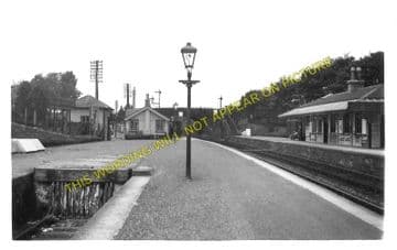 Newton Stewart Railway Station Photo. Portpatrick & Wigtownshire Joint Rly. (1)..