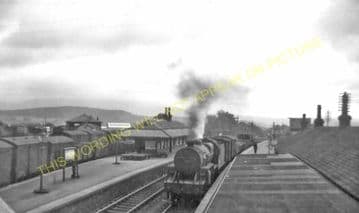 Newton Stewart Railway Station Photo. Portpatrick & Wigtownshire Joint Rly. (2)