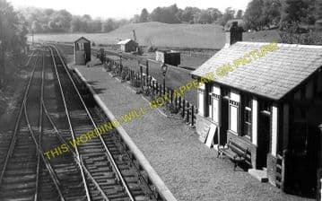 Newtonairds Railway Station Photo. Irongray - Stepford. Dumfries to Moniaive (1)