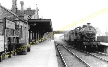 Northampton Bridge Street Railway Station Photo. Wellingborough Line. L&NWR (1)..