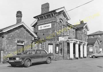 Oakham Railway Station Photo. Manton - Ashwell. Luffenham to Saxby Line. (8)