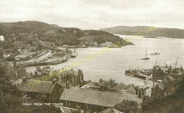 Oban Railway Station Photo. Connel Ferry Line and Taynuilt Line. Caledonian (23)