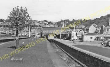 Oban Railway Station Photo. Connel Ferry Line and Taynuilt Line. Caledonian (31).