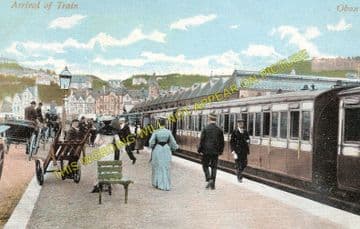 Oban Railway Station Photo. Connel Ferry Line and Taynuilt Line. Caledonian (7)