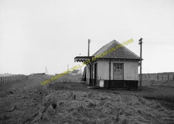 Occumster Railway Station Photo. Lybster - Ulbster. Wick Line. Highland Rly. (4)