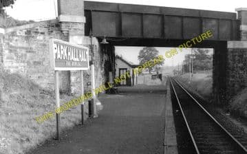 Park Hall Railway Station Photo. Oswestry - Gobowen. Chirk Line. GWR. (1)..
