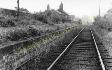 Plealey Road Railway Station Photo. Hanwood - Pontesbury. Minsterley Line. (1)