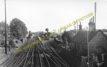 Plean Railway Station Photo. Larbert - Bannockburn. Stirling Line. (1).