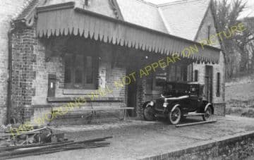 Plowden Railway Station Photo. Craven Arms - Eaton. Bishop's Castle Railway. (7)