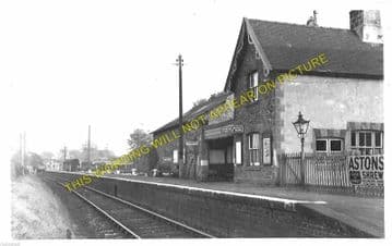Pontesbury Railway Station Photo. Hanwood to Minsterley and Snailbeach Lines (1)