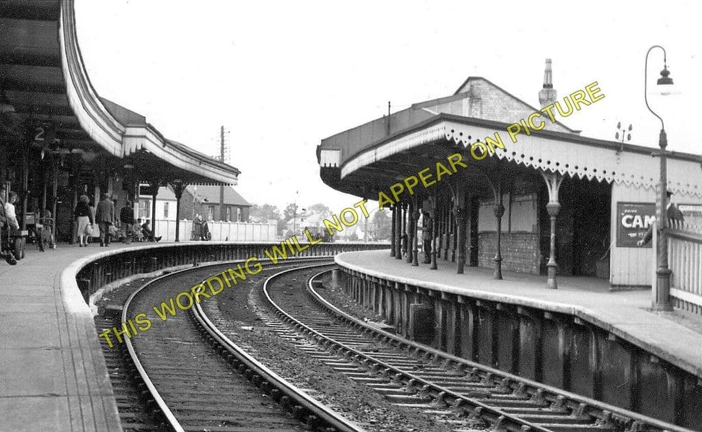 Wimborne to Poole and Hamworthy Lines. Broadstone Railway Station Photo 18 